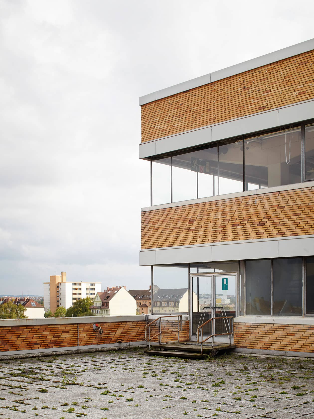 Quelle, Mail-Order Company Nuremberg, roof view