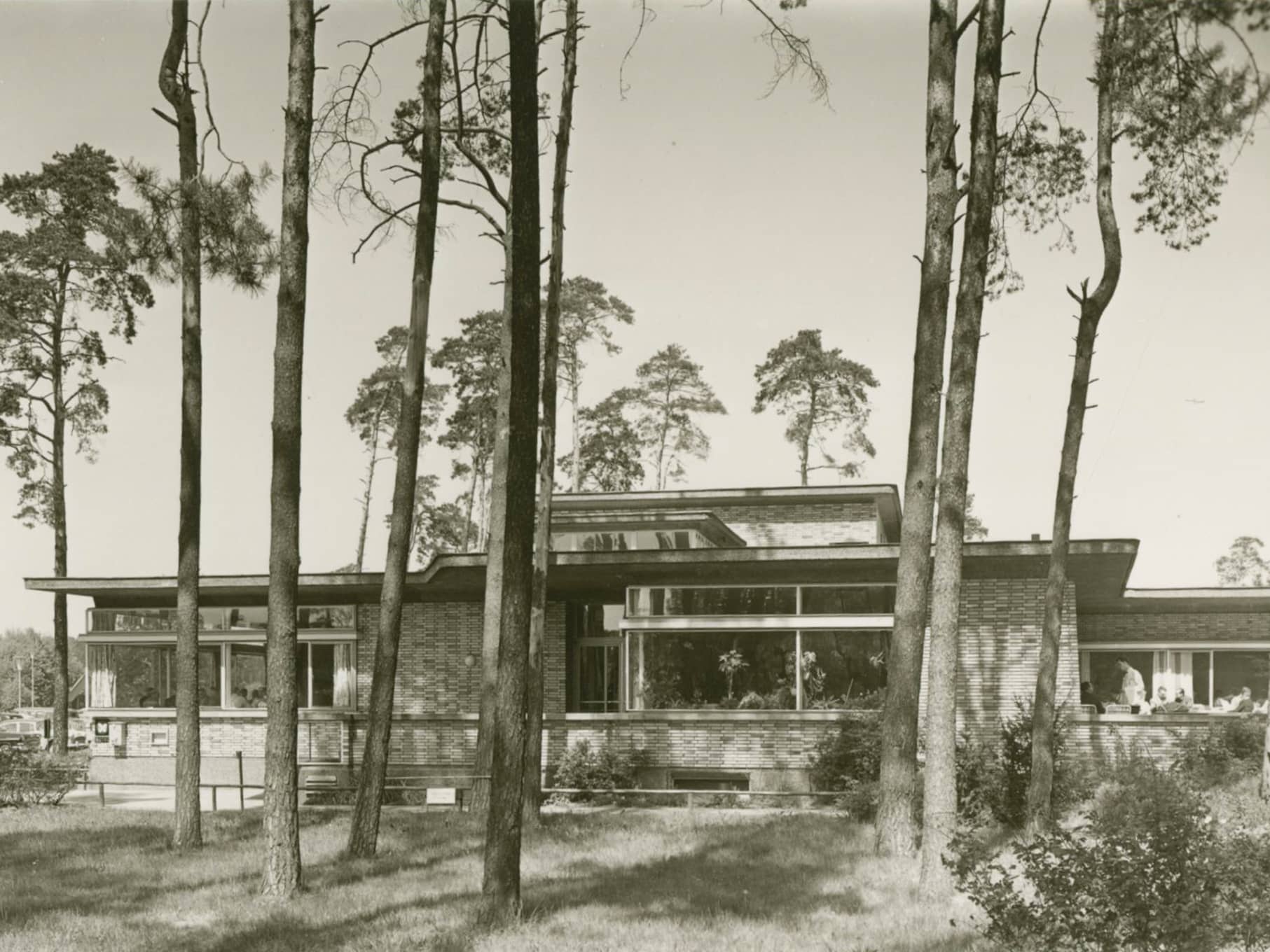 Autobahnraststätte Pfungstadt, 1951