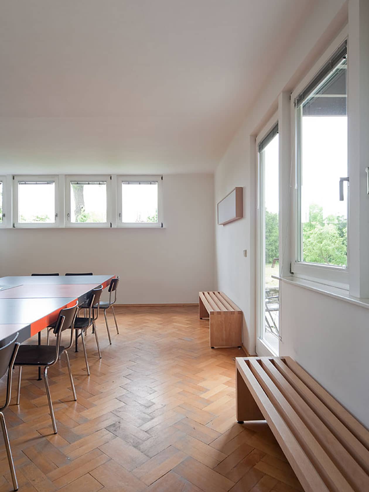 “Neufert House” studio with window belt , Weimar